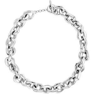 Calvin Klein Edelstahlkette »Schmuck Edelstahl Halskette STATEMENT LINKS,... edelstahlfarben Größe