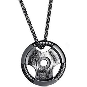Firetti Kette mit Anhänger »Schmuck Geschenk Racing, Lenkrad« schwarz Größe