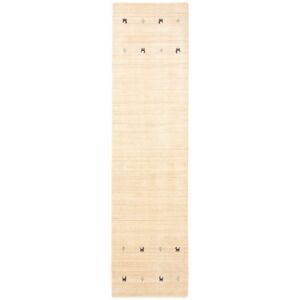 carpetfine Wollteppich »Gabbeh Uni, auch als Läufer und Rund erhältlich«,... weiss Größe B: 80 cm 1 St.