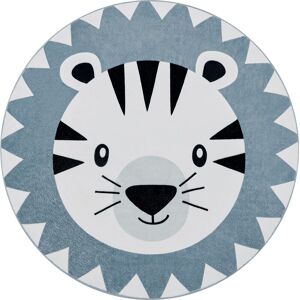 Paco Home Kinderteppich »Tosbik 482«, rund, 12 mm Höhe, Spielteppich,... Grau Größe B: 120 cm Ø 120 cm 1 St.