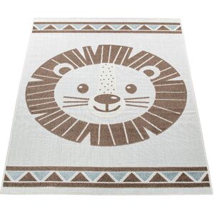 Paco Home Kinderteppich »Tweet 467«, rechteckig, 12 mm Höhe, Flachgewebe,... beige Größe B: 160 cm 1 St.