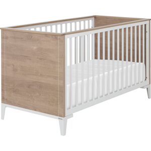 Galipette Babybett »MARCEL« Eiche Blond / Weiss Größe