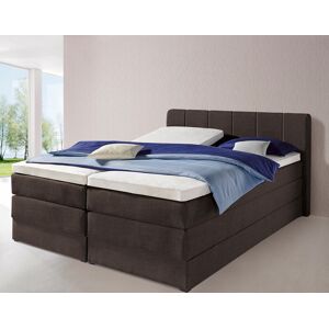 hapo Boxspringbett, mit Bettkasten braun Größe