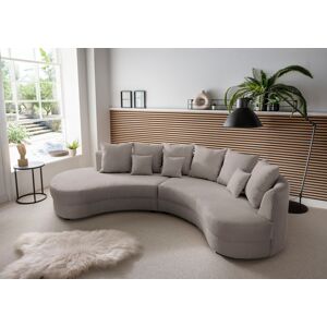 INOSIGN Ecksofa »Limoncello organische Formensprache, OTTOs Choice, L-Form«,... grau-braun Größe