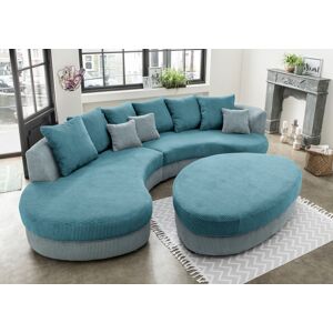 INOSIGN Ecksofa »Limoncello organische Formensprache, OTTOs Choice, L-Form«,... aqua/petrol Größe