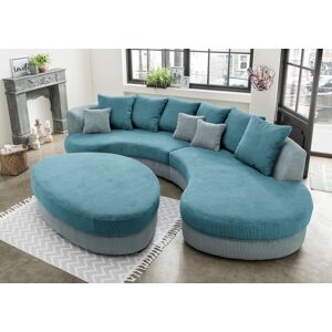INOSIGN Ecksofa »Limoncello organische Formensprache, OTTOs Choice, L-Form«,... aqua/petrol Größe