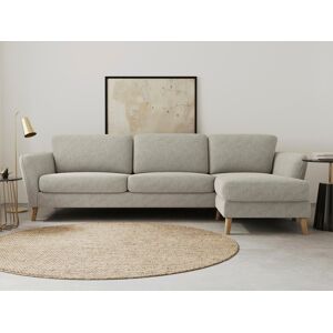Home affaire Ecksofa »MARSEILLE (279/152cm),L-Form, Rec. rechts/links,... light grey Größe