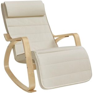 SONGMICS Stuhl »91 cm x 115 cm, Beige« Natur Größe
