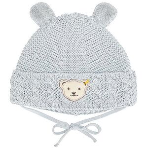 Steiff Baby Mütze - Haube Hellblau Kinder Größe: 43 L000030029