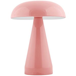 Leitmotiv Led Tischlampe Rachel Iron Rose Tan Rosa Lm2234pi