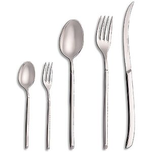 Berndorf Besteck Set Avantgarde 30 Tlg Nicro / Sandgestrahlt Silber 0115611103