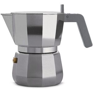 Alessi Espressomaschine Moka 3 Tassen Grau Dc06/3