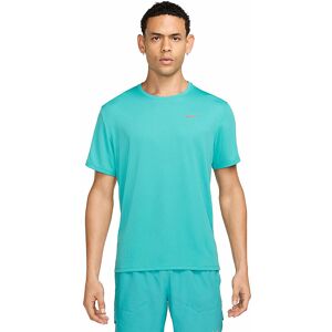 NIKE Herren Laufshirt Dri-FIT UV Miler türkis Größe: L DV9315 Auf Lager Herren L