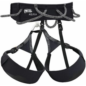 Petzl Klettergurt Aquila schwarz Größe: XL C037BA01 Auf Lager Unisex XL