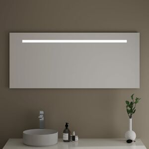 burgbad Eqio Leuchtspiegel mit LED Beleuchtung 140 cm, Spiegel,