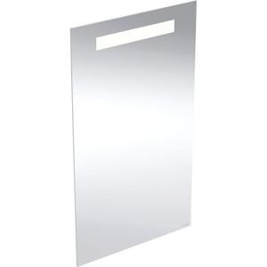 Geberit 40 cm Badspiegel Basic Square mit Beleuchtung oben, Spiegel,