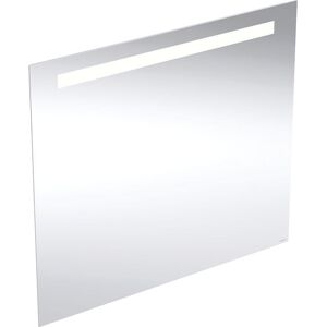 Geberit Badspiegel 80 cm mit oberer Beleuchtung, Spiegel,