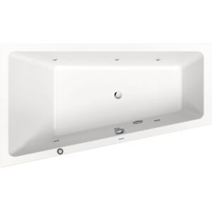 Duravit No. 1 Trapez-Whirlwanne 170 x 100 cm 760508000JP1000, Whirlpools, weiß