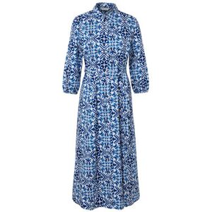 Tchibo - Bedrucktes Midi-Kleid - Damen - Gr. 42 - weiss/print