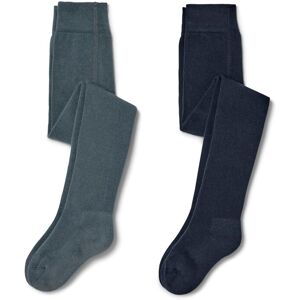 Tchibo - 2 Kinder-Strumpfhosen - Unisex - Gr. 122/128 - dunkelblau