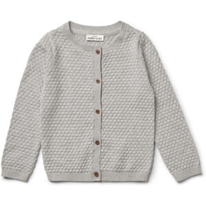 Tchibo - Baby-Strickjacke - Baby - Gr. 74/80 - hellgrau