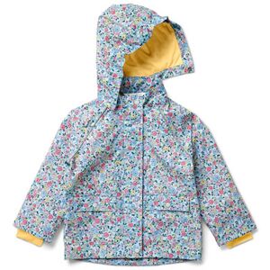 Tchibo - Kinder-Regenjacke - Baby - Gr. 74/80 - hellblau/geblümt