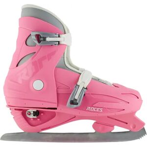 Roces MCK II Kinder Eiskunstlauf-Schlittschuhe (Weiß/Pink)