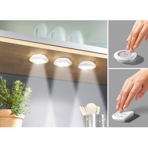 LED-Lampen-Set, 3-teilig mit Fernbedienung