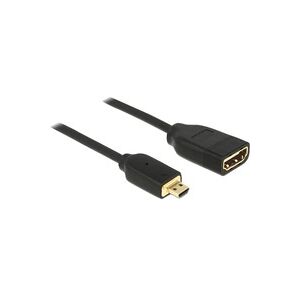 Delock Adapterkabel micro HDMI - HDMI 4K