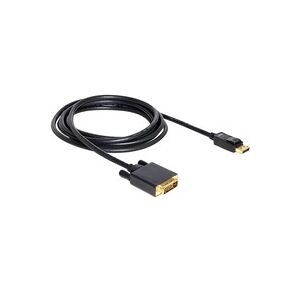 Delock Kabel DisplayPort Stecker > DVI-D 24+1 Stecker