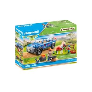 PLAYMOBIL 70518 Country Mobiler Hufschmied, Konstruktionsspielzeug