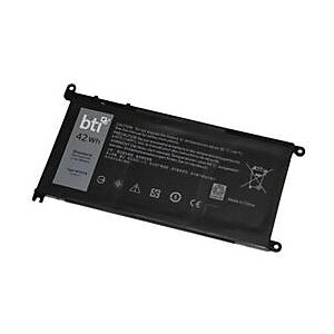 BTI WDX0R-BTI - Laptop-Batterie (gleichwertig mit: Dell WDX0R, Dell Y3F7Y) - Lithium-Polymer - 3 Zellen - 3684 mAh - 42 Wh