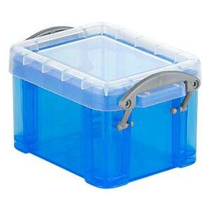 Really Useful Box Box, Kunststoff, transparent blau, 3 l