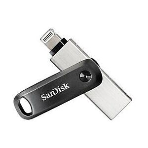 SanDisk iXpand Go - USB-Flash-Laufwerk - 64 GB - USB 3.0 / Lightning - für Apple iPad/iPhone (Lightning)