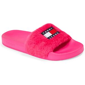 Pantoletten Tommy Jeans Tjw Fur Pool Slide EN0EN02410 Gypsy Rose TSA 40 female