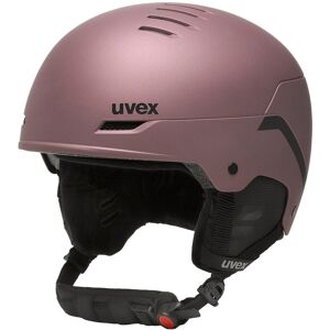 Skihelm Uvex Wanted S5663066005 Bramble/Black Strip Mat 58_62 unisex