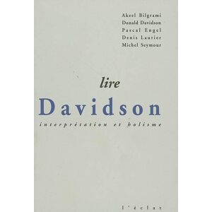 Eclat Eds De L' Lire davidson - interpretation et holisme - Collectif - broché