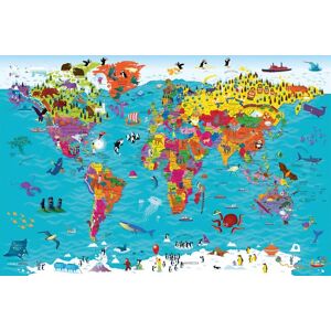 Collins ELT Collins Children's World Wall Map