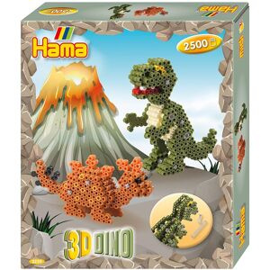 Hama B&uuml;gelperlen-Set 3D Dinos