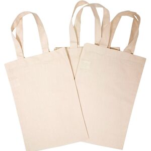 buttinette Kleine Tragetaschen, natur, 18 x 26 cm - Size: 18 x 26 cm