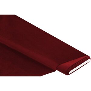 buttinette Baumwollsamt Premium, bordeaux - Size: 140 cm