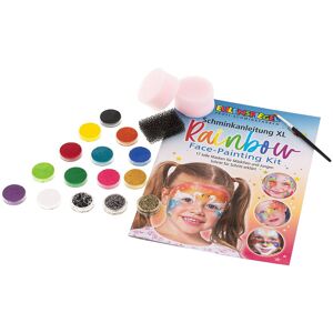 EULENSPIEGEL Aqua-Schmink-Set Regenbogen - Size: je Farbe 5 g