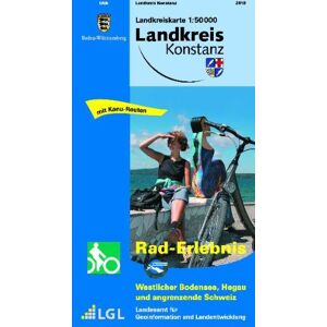 Landesamt für Geoinformation und Landentwicklung Baden-Württemberg (LGL) - Topographische Landkreiskarten Baden-Württemberg, Konstanz