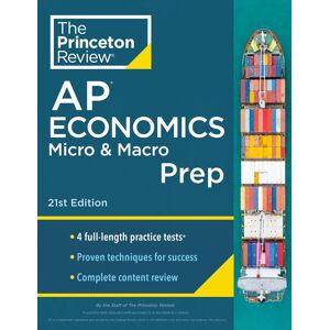 Princeton Review AP Economics Micro & Macro Prep, 21st Edition: 4 Practice Tests + Complete Content Review + Strategies & Techniques (College Test Preparation)