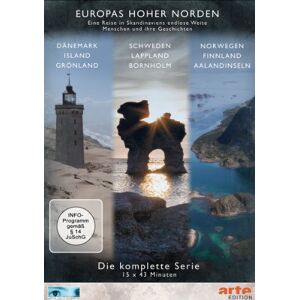 Wilfried Hauke - Europas Hoher Norden (Box, 6 DVDs im Schuber): Schweden, Lappland, Bornholm, Dänemark, Island, Grönland, Norwegen, Finnland und die Ålandinseln