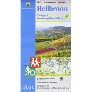 Landesamt für Geoinformation und Landentwicklung Baden-Württemberg (LGL) - LGL BW 50 000 Freizeit Heilbronn - NP. Stromberg: Naturpark Stromberg-Heuchelberg