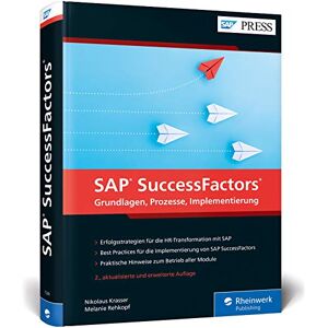 Nikolaus Krasser - SAP SuccessFactors: Das Standardwerk zum Nachfolger von SAP ERP HCM (SAP HR) (SAP PRESS)