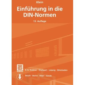 Peter Kiehl - Klein Einführung in die DIN-Normen