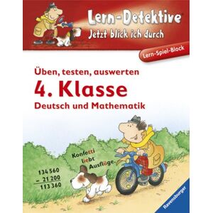 Astrid Pleger - Lern-Spiel-Block: Üben, testen, auswerten (4. Klasse): Deutsch und Mathematik