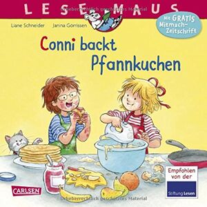 Liane Schneider - Conni backt Pfannkuchen (LESEMAUS, Band 123)